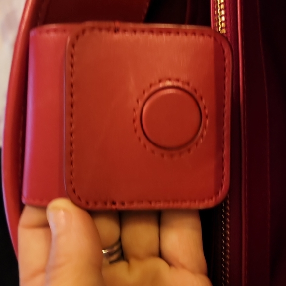 Coach Margot satchel/ Small  matching color Coach wallet/ ID /key chain - Picture 15 of 16